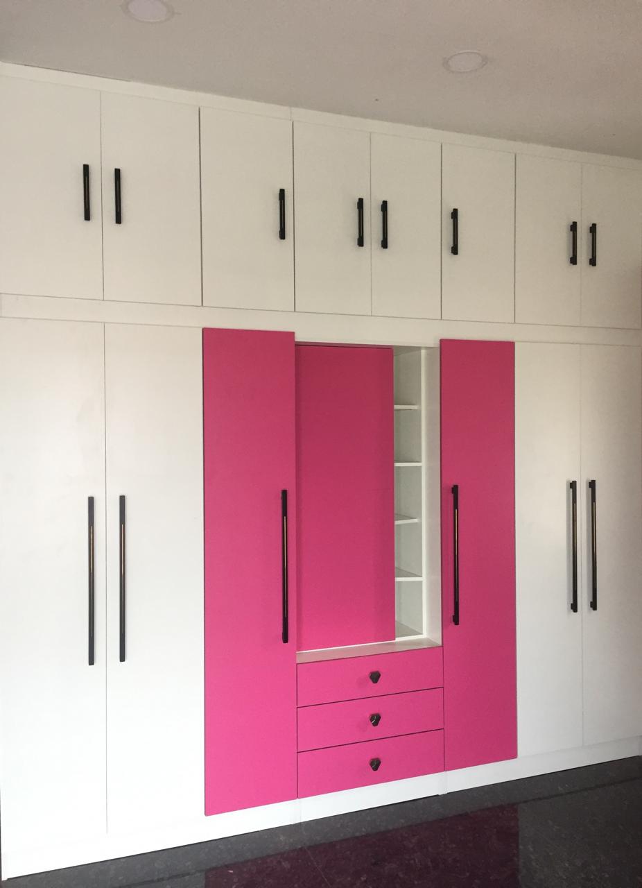 mdf finish wardrobe